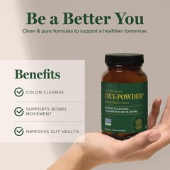 Global Healing Oxy-Powder Natural Digestive Cleanse Constipation Relief Colon