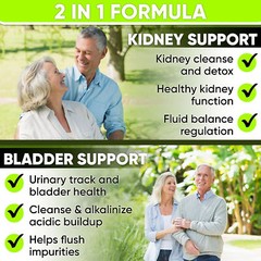 Kidney Health & Bladder Support – Detox & Repair, Urinary Tract Health & Bladder