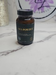 Global Healing Center Oxy-Powder Natural Digestive Cleanse 60 Caps Exp 08/2028