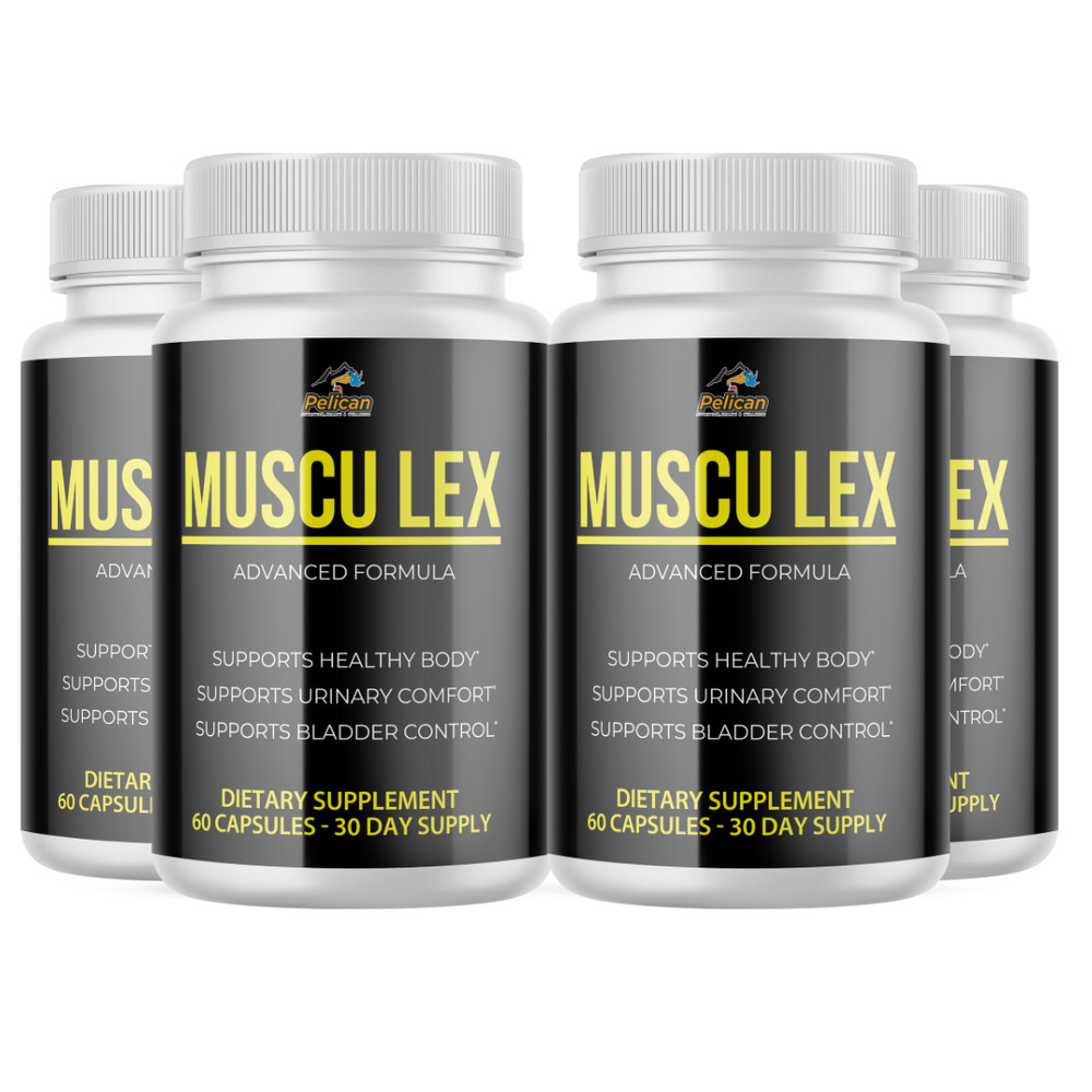 Muscu Lex – Prostate Support- 4 Bottles- 240 Capsules