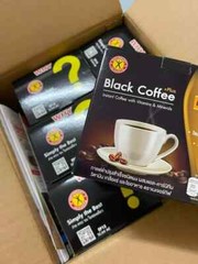 6 x Black Coffee NatureGift Instant Plus L-Carnitine Fiber Vitamin Minerals 10sa